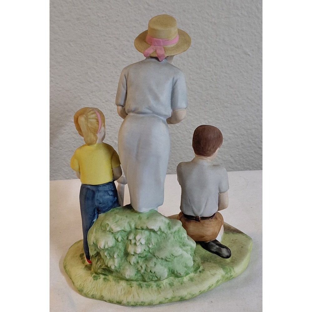 Norman Rockwell Planting The Garden Figurine Americana 1983 Arnart Limited... - Picture 3 of 9